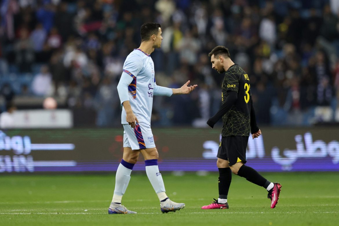 Ronaldo et Messi dans leur dernier duel en Arabie