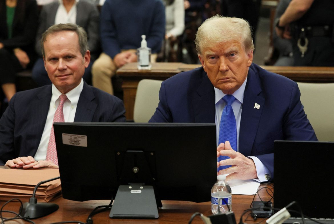 Trump confronte un juge pendant son procès à New York