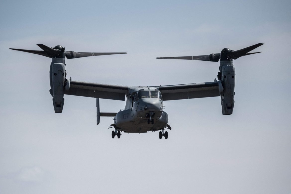 L'armée américaine immobilise les Osprey après des incidents