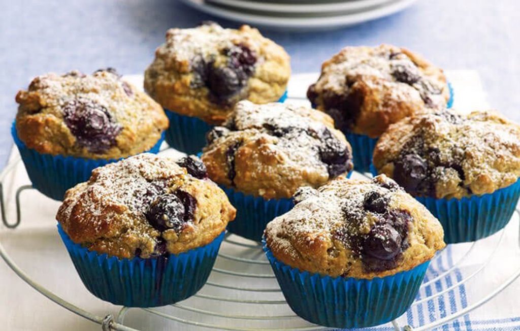 Muffins myrtille plus sains et délicieux