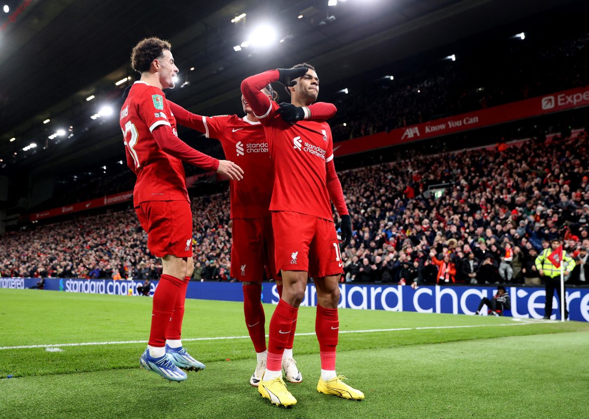 Liverpool renverse Fulham en demi-finale de la Carabao Cup