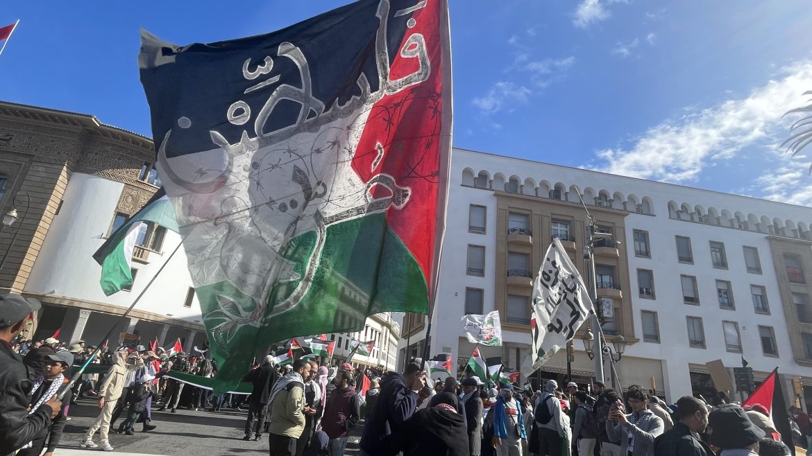 Marche de milliers de Marocains à Rabat pour Gaza et contre la normalisation