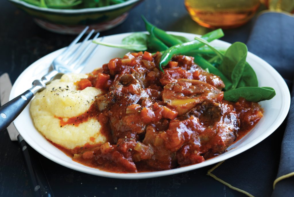 Ragoût italien de jarret de boeuf savoureux