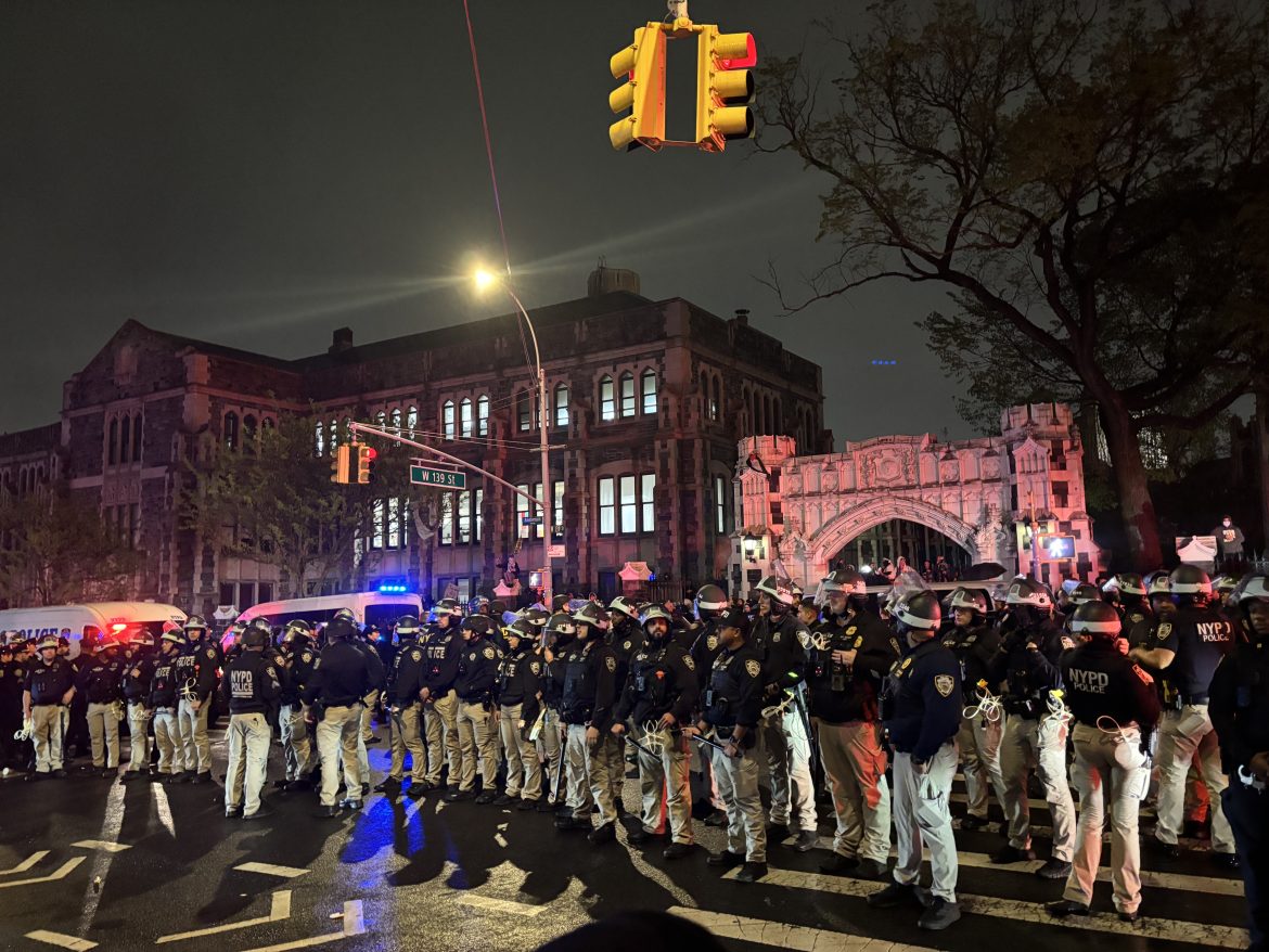 Dispersion du sit-in des étudiants de Columbia et NYU pour Gaza