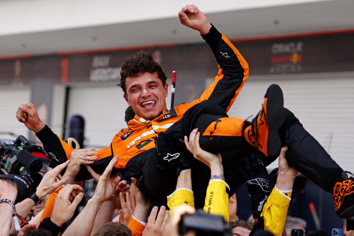 Première victoire F1 de Lando Norris à Miami contre Verstappen