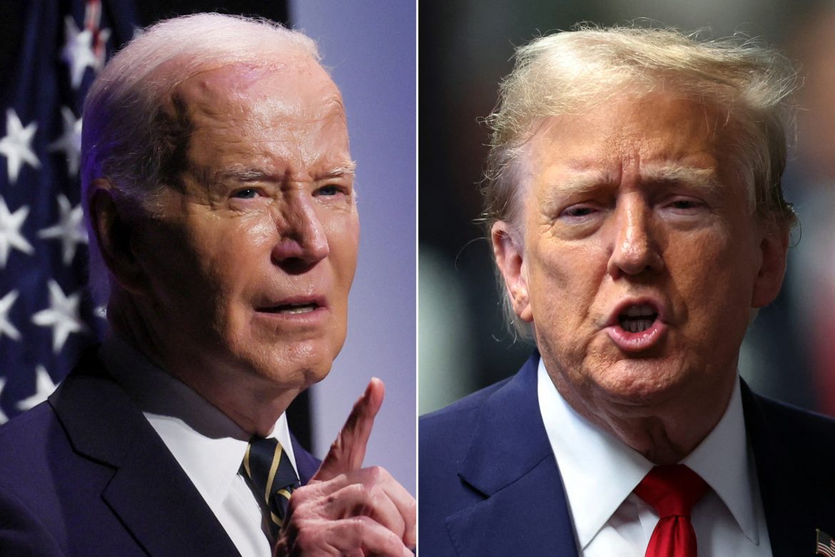 Biden et Trump se préparent pour un débat présidentiel historique