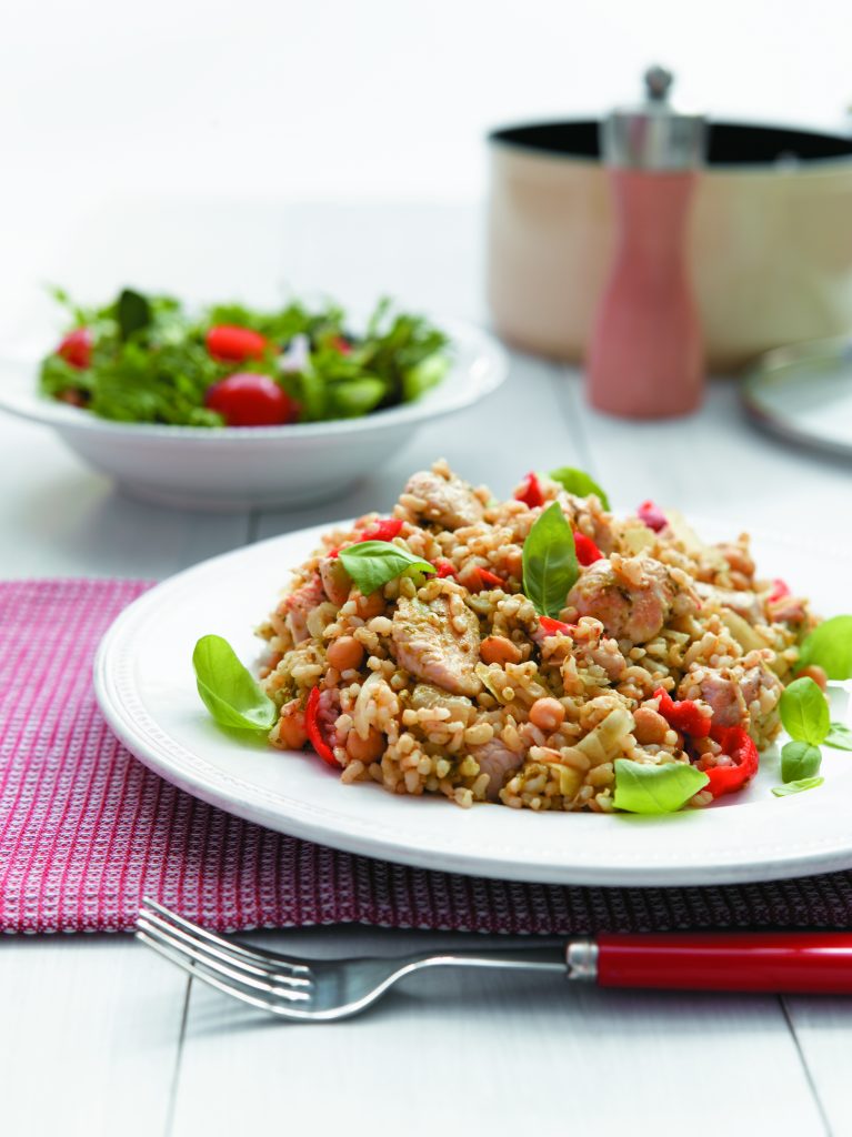 Poulet Pesto Pilaf Délicieux et Facile à Faire