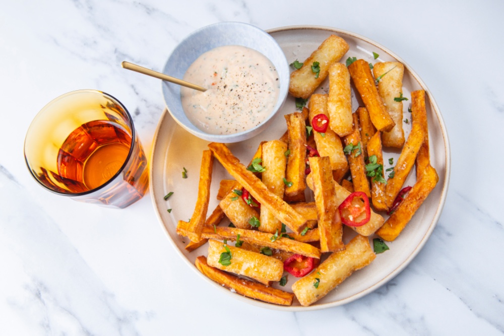 Remplacer les Pommes de Terre par la Patate Douce pour une Junk Food Saine