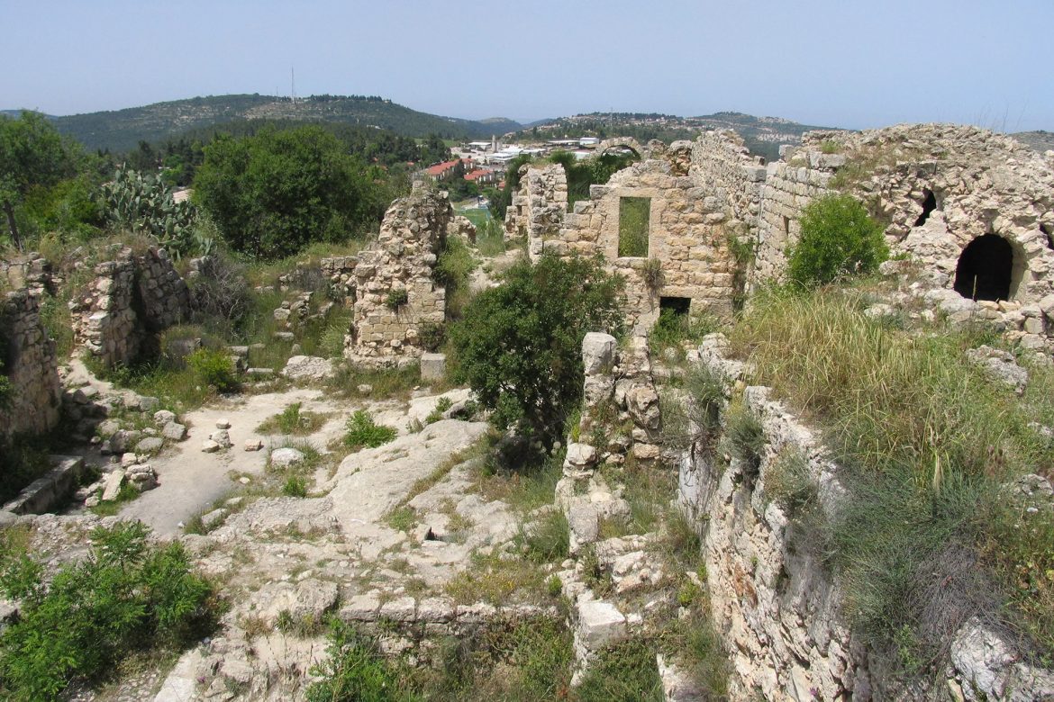 Village romain de Souba près de Jérusalem détruit par Entité sioniste