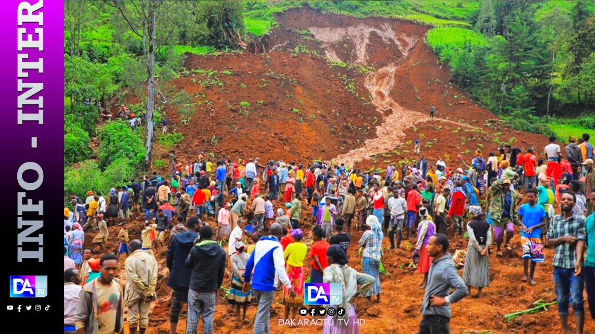 Glissement de terrain en Ethiopie : dix morts et plusieurs blessés