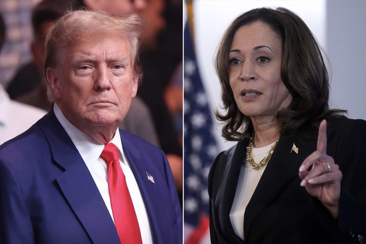 Harris à 49 et Trump à 45 dans un sondage électoral récent