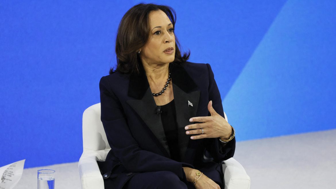 Kamala Harris face aux médias avant le débat contre Donald Trump