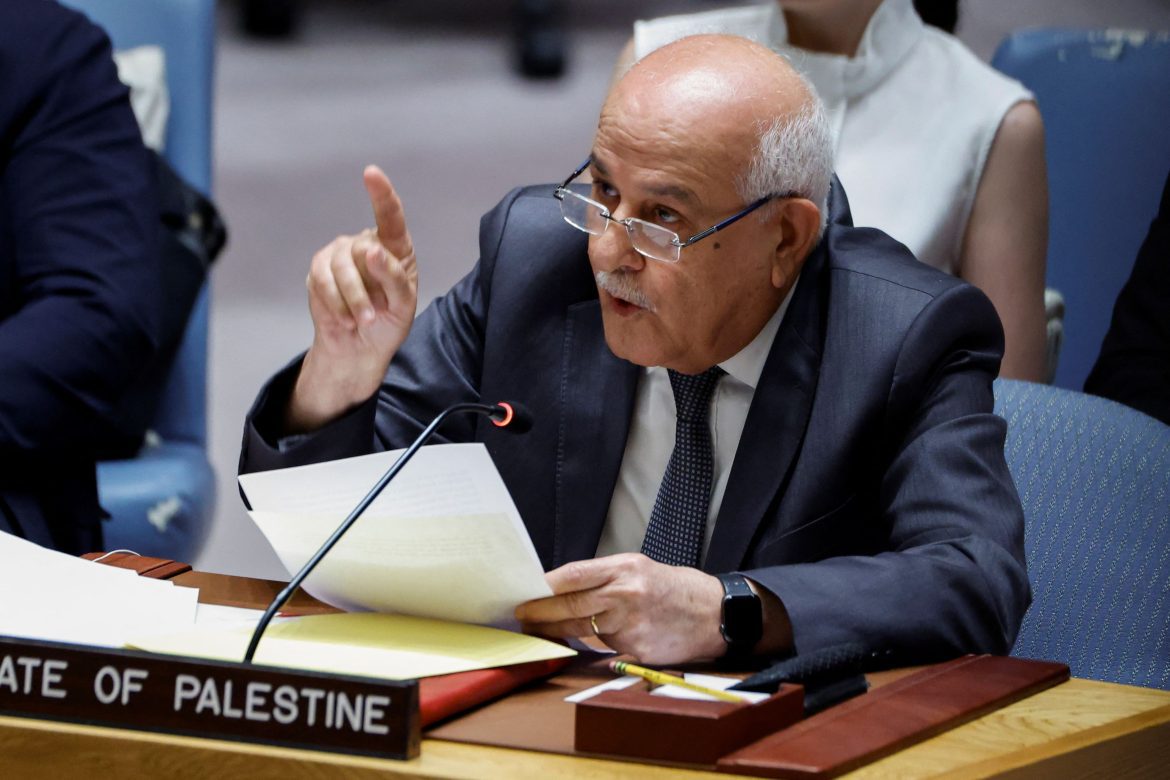 Palestine demande au Conseil de sécurité d'arrêter la guerre à Gaza