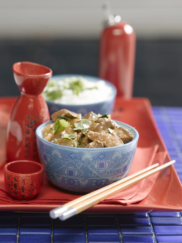 Savoureux curry de boeuf à la thaïlandaise