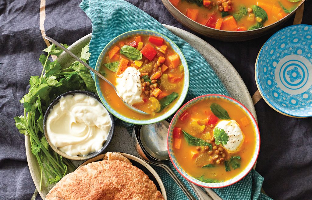 Savourez une soupe de lentilles marocaine réconfortante