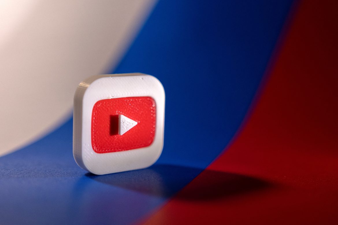 Utilisateurs russes signalent une panne massive de YouTube