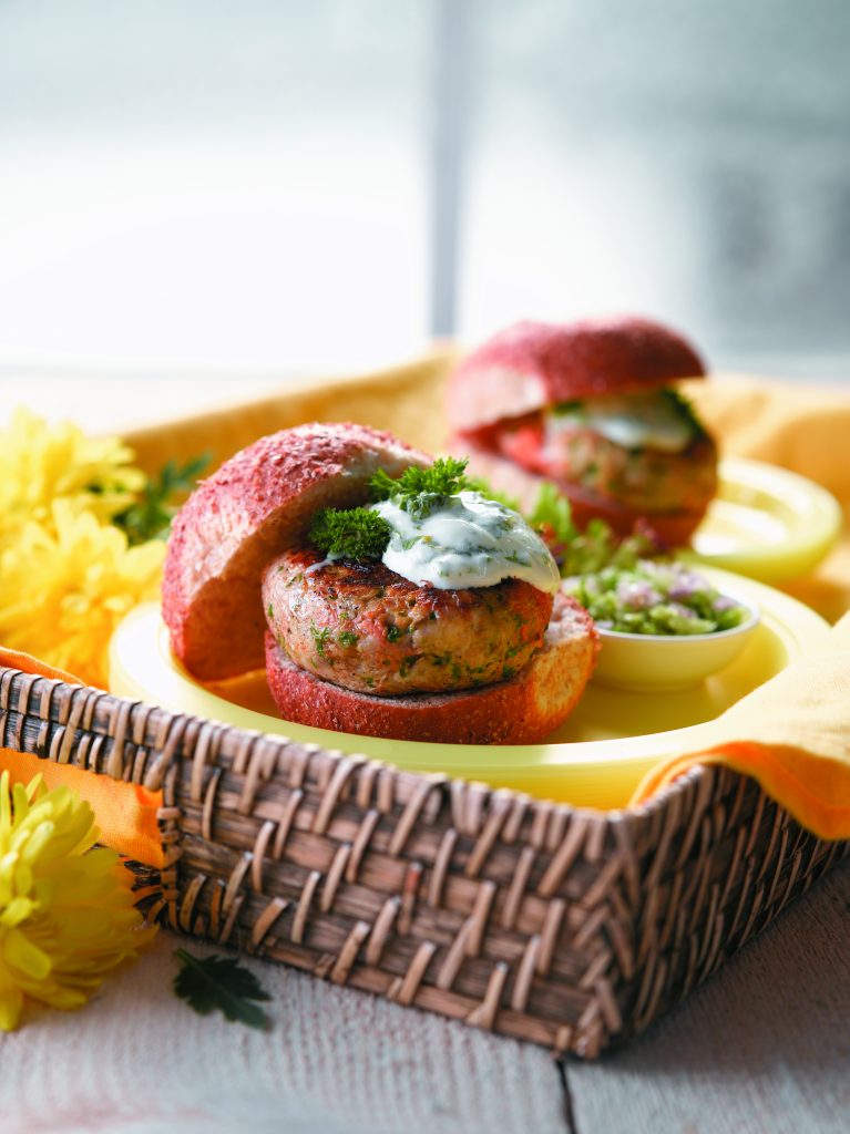 Burger de poulet aux saveurs de fenouil irrésistible