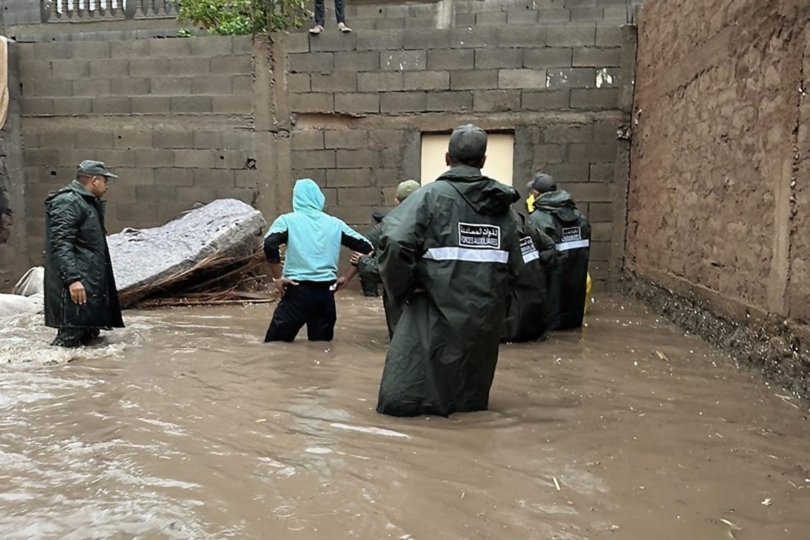 Inondations à Ouarzazate et alerte pluie forte en régions marocaines