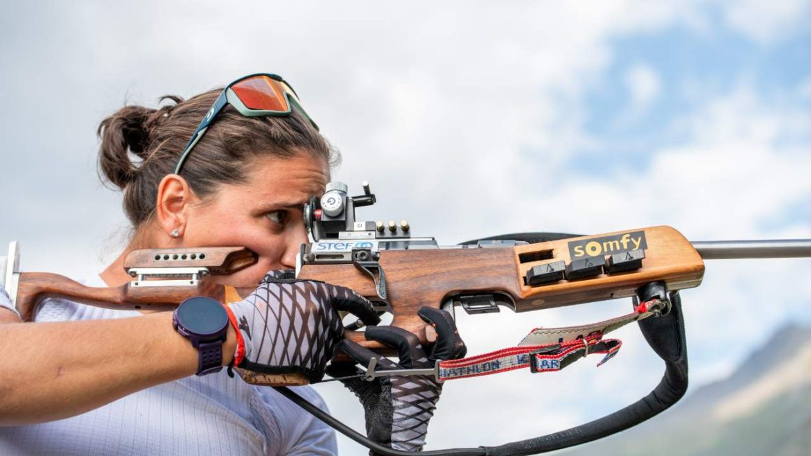 Julia Simon brille au Martin Fourcade Nordic Festival