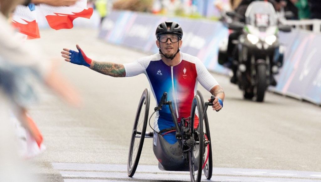 Loïc Vergnaud remporte l'argent en cyclisme aux Jeux paralympiques