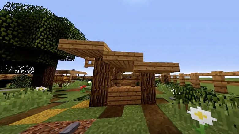 Forêt de Minecraft