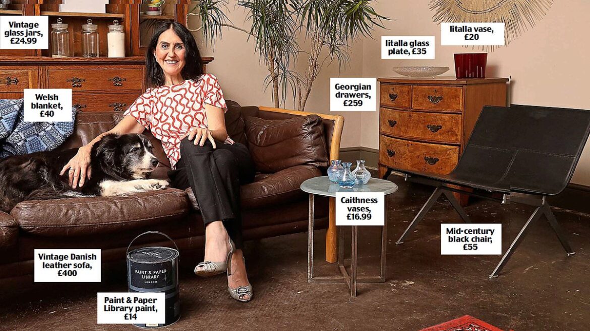 Comment Liz Jones a redécouvert la vie avec le mobilier d'occasion