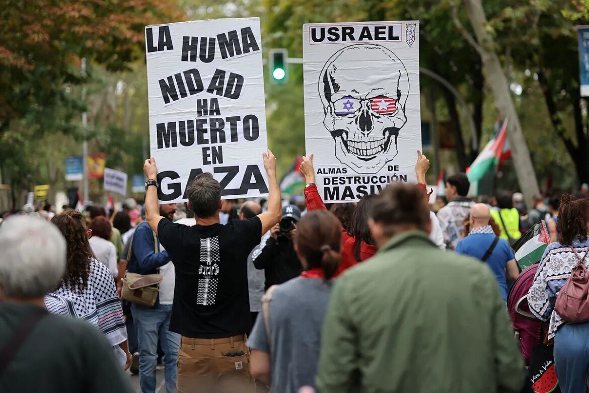 Des manifestations massives en Espagne pour Gaza