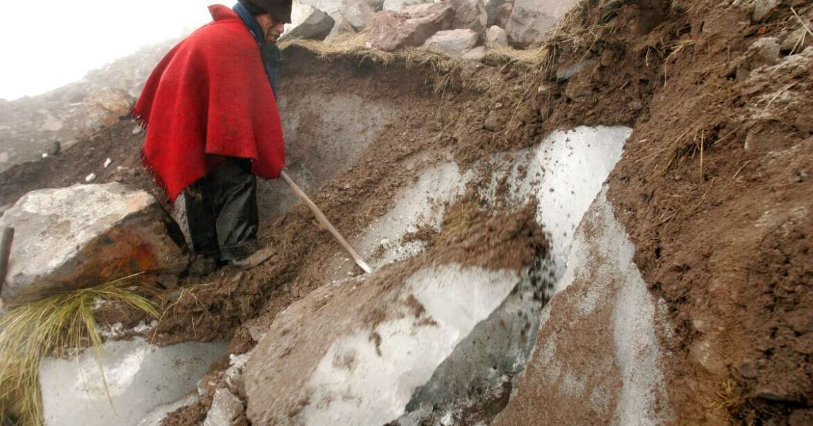 L’Équateur perd son dernier chercheur de glace Baltazar Ushca