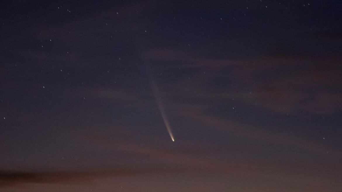 La comète du siècle visible à l'œil nu dès ce week-end