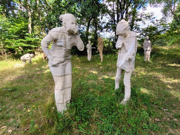 Multiplera Skåne : sculptures 3D en pleine nature suédoise