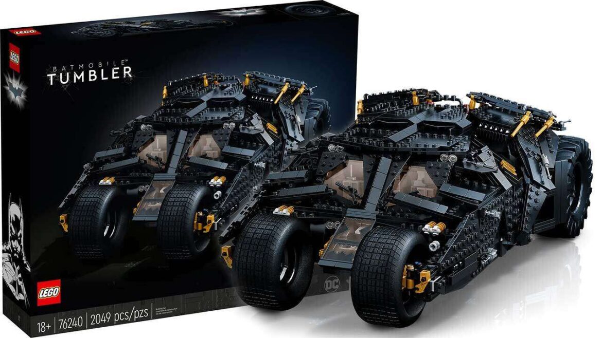 Réduction de 50 $ sur le Lego Batmobile Tumbler à Amazon