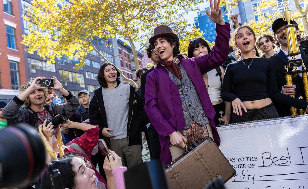 Timothée Chalamet Éblouit au Concours de Sosies à New York