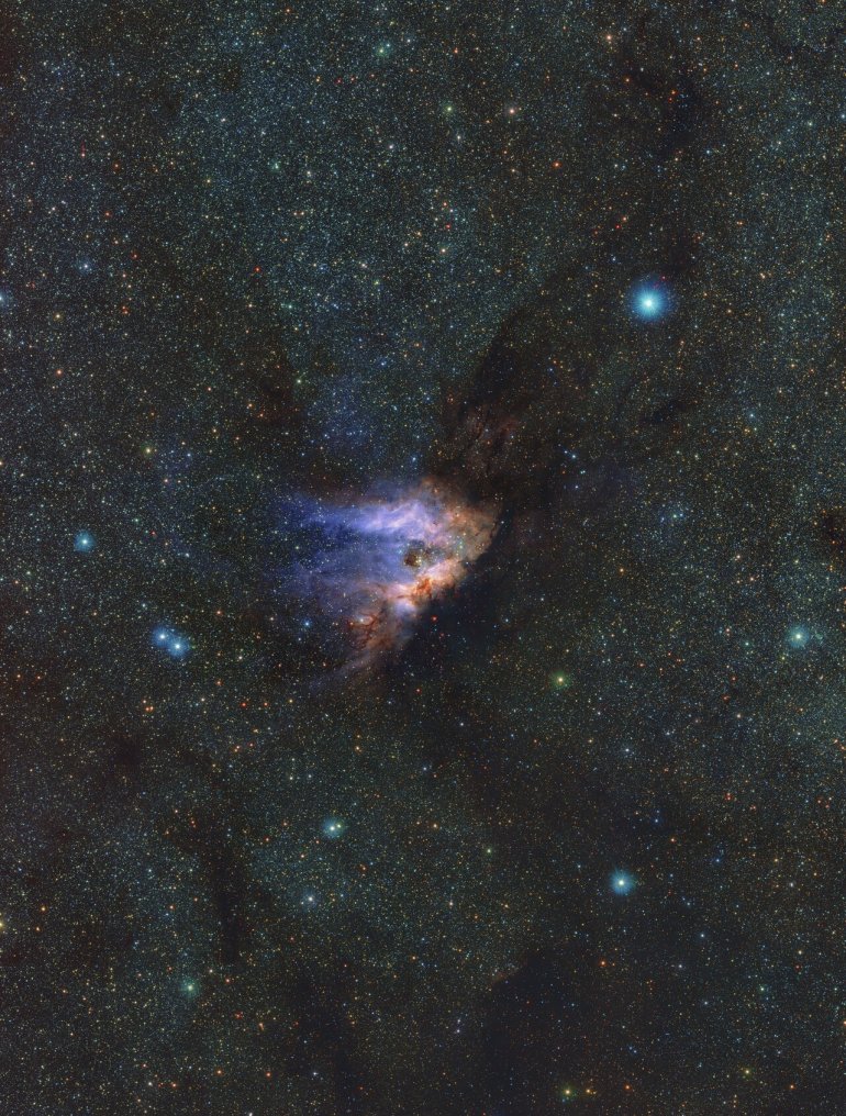 Nébuleuse Messier 17 (Agence spatiale européenne)