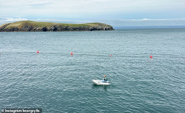 L'île privée de Grylls, Saint Tudwal's Island West, Pays de Galles