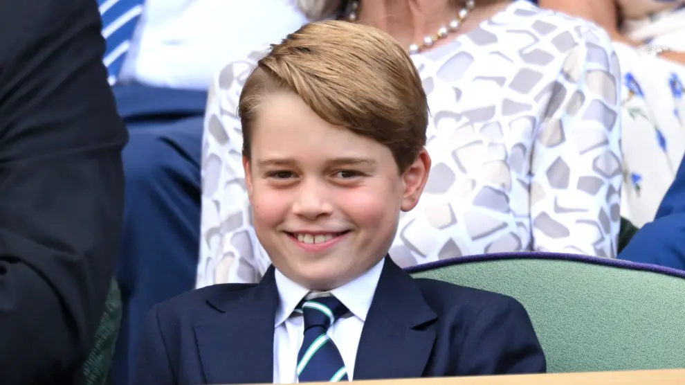 Le prince George d'Angleterre, le passé mois de juillet à Wimbledon.