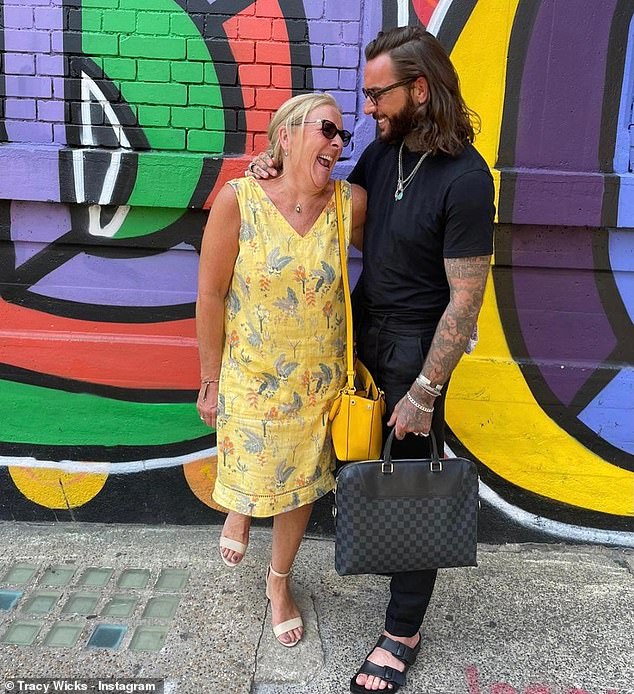 Pete Wicks et sa mère