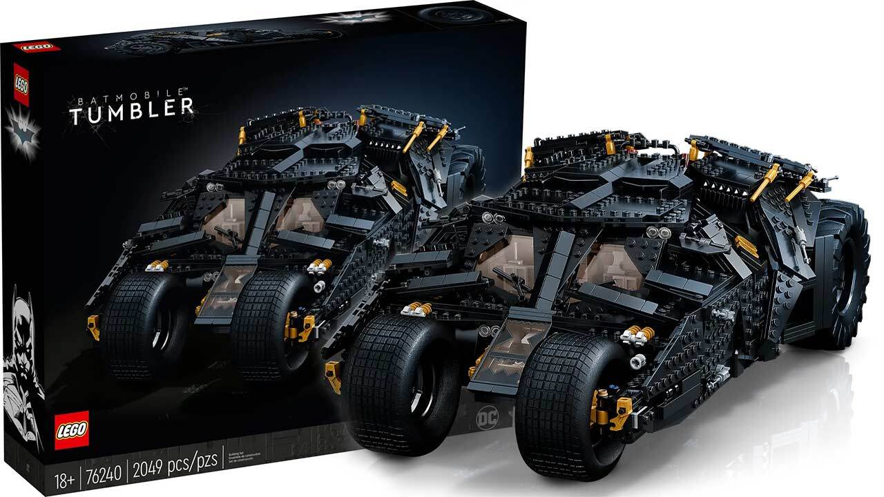 Lego Batmobile Tumbler