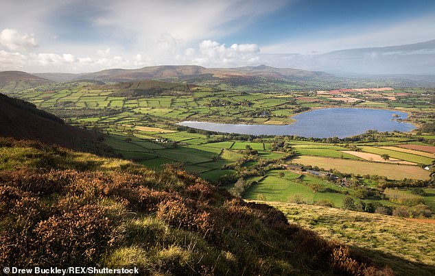 Les montagnes de Brecon Beacons