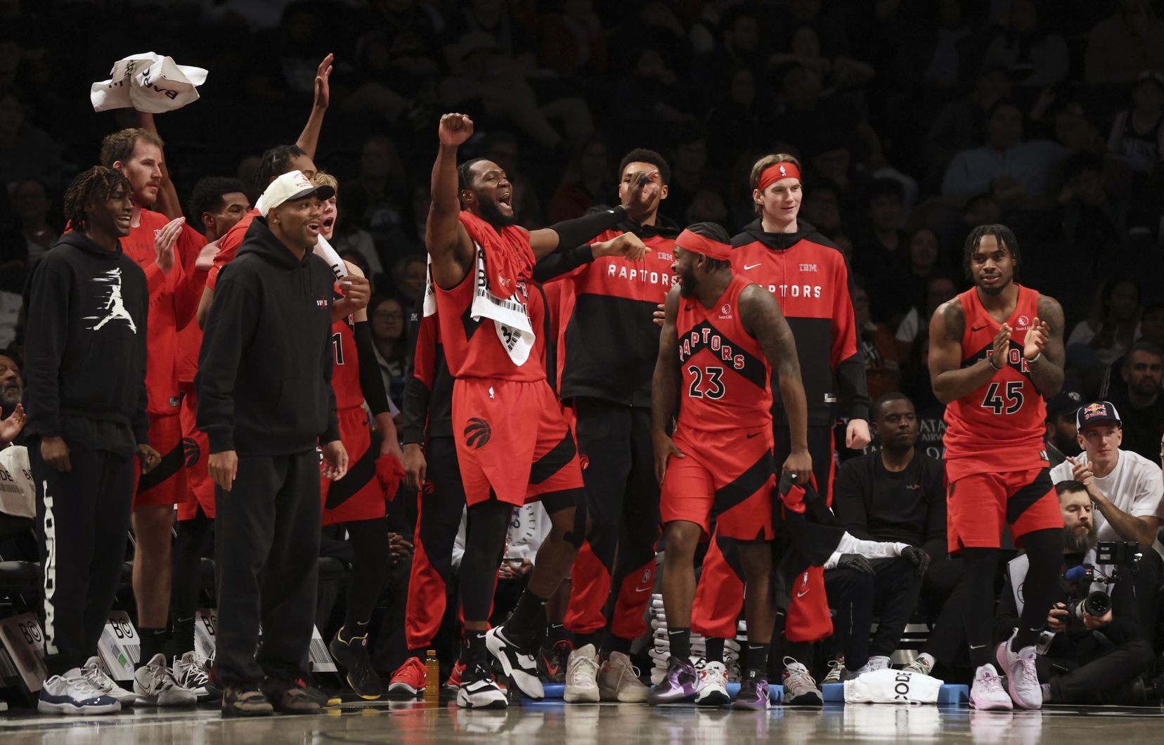 Avec une moyenne d’âge d’un peu plus de 25 ans, les Raptors sont l’une des plus jeunes équipes du circuit.