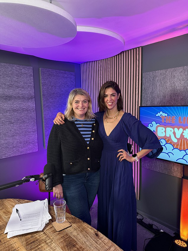 Anna Mathur with Mail columnist Bryony Gordon. The pair share their experiences of Good Girl Syndrome on Bryony's podcast The Life of Bryony