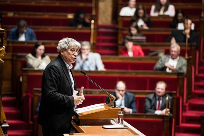 Le président (LFI) de la commission des finances, Eric Coquerel, à l’Assemblée nationale, à Paris, le 21 octobre 2024.