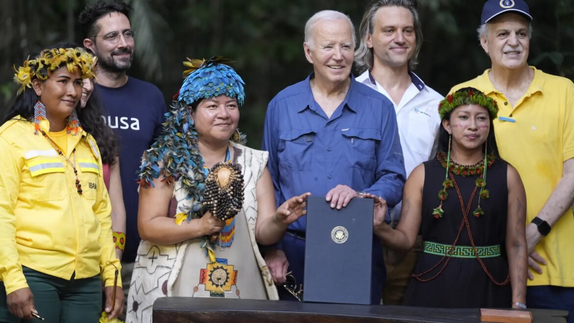 Biden : Première visite d'un président américain en Amazonie