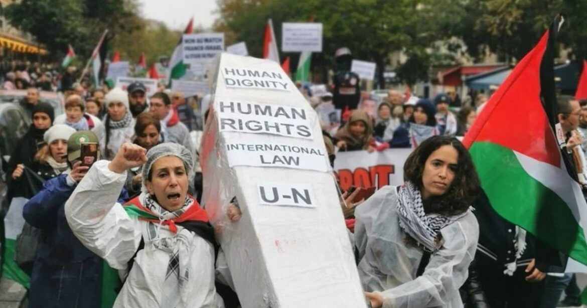 Manifestations à Paris : solidarité avec Gaza et refus de la visite de Smotrich