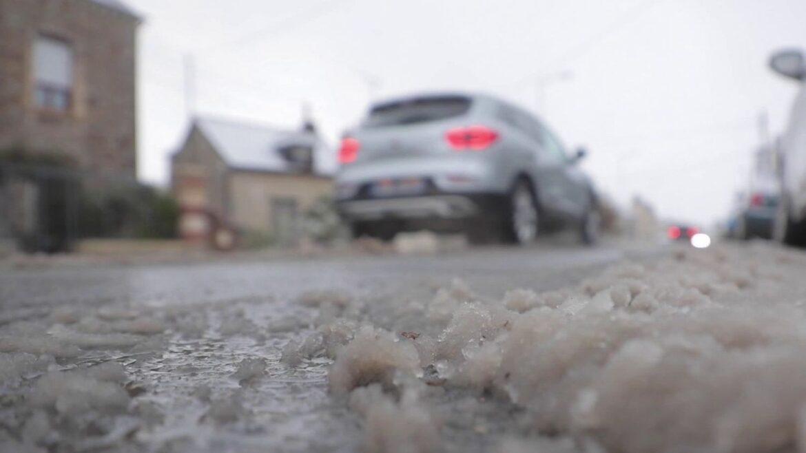 Neige surprise en Ille-et-Vilaine : Un paysage féerique