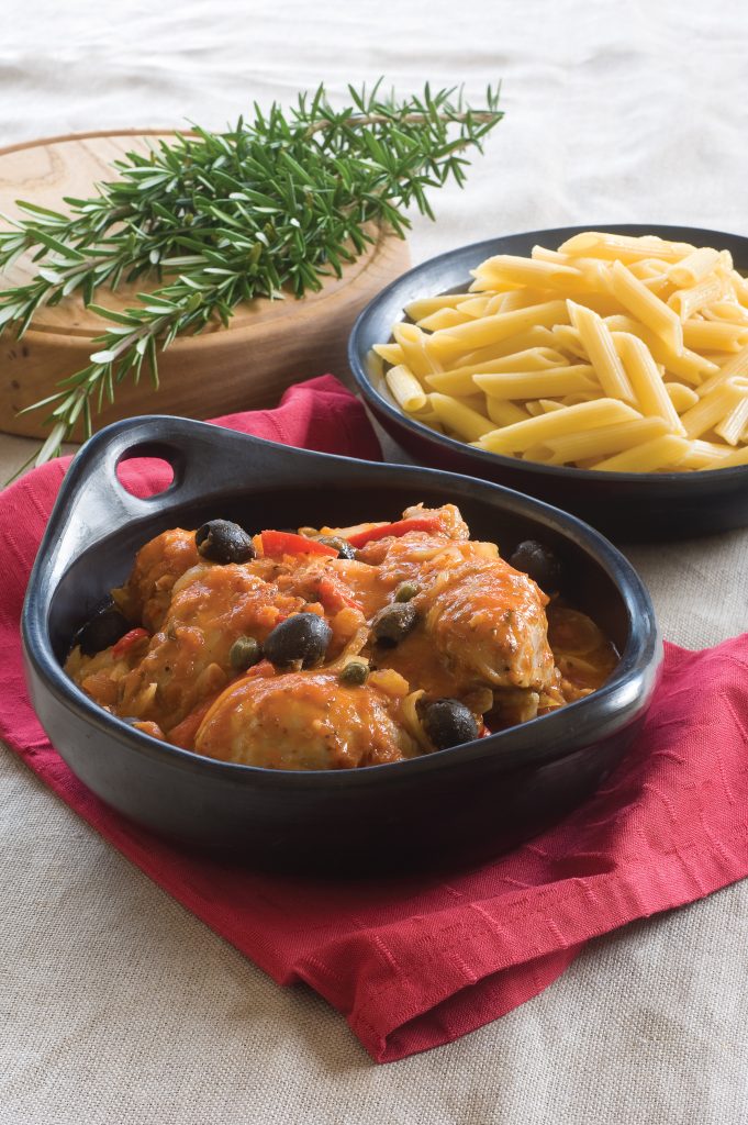 Savourez un poulet cacciatore aux saveurs italiennes!