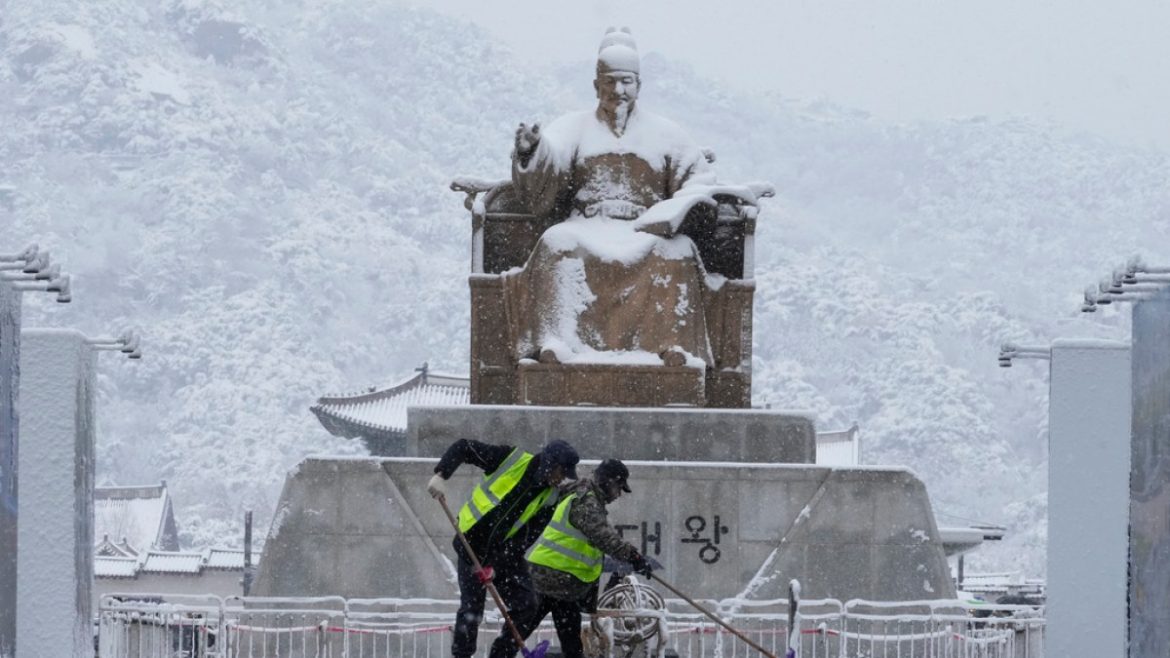 Trois morts en Corée du Sud suite à des chutes de neige record