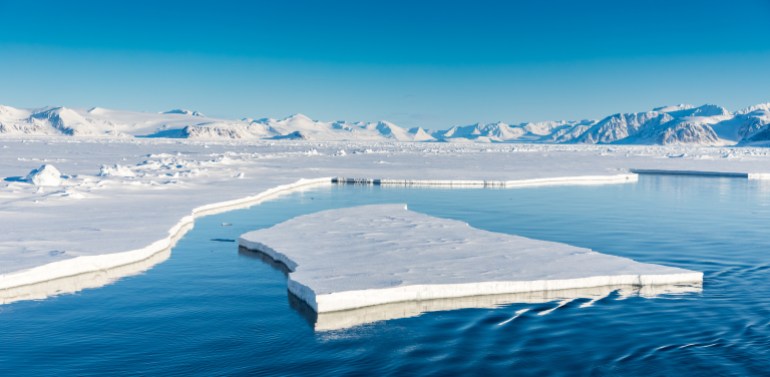 Effet humain sur la glace marine