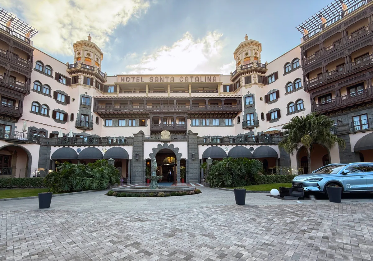 Entrée de l'Hôtel Santa Catalina, à Royal Hideaway, Las Palmas de Gran Canaria