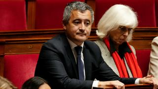 Gérald Darmanin photographié à l’Assemblée nationale le 9 octobre (illustration)