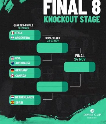 Tableau des finales de la Copa Davis